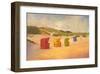 Summer Beach II-Graham Reynolds-Framed Art Print