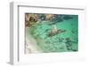 Summer beach in crozon morgat-Philippe Manguin-Framed Photographic Print