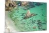 Summer beach in crozon morgat-Philippe Manguin-Mounted Photographic Print