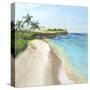 Summer Beach Walk-Isabelle Z-Stretched Canvas