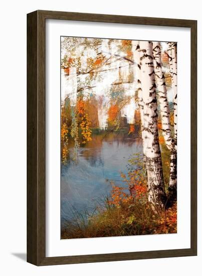 Summer Birch 2-Marcus Prime-Framed Art Print