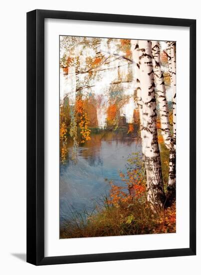 Summer Birch 2-Marcus Prime-Framed Art Print