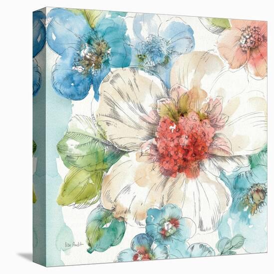 Summer Bloom III-Lisa Audit-Stretched Canvas