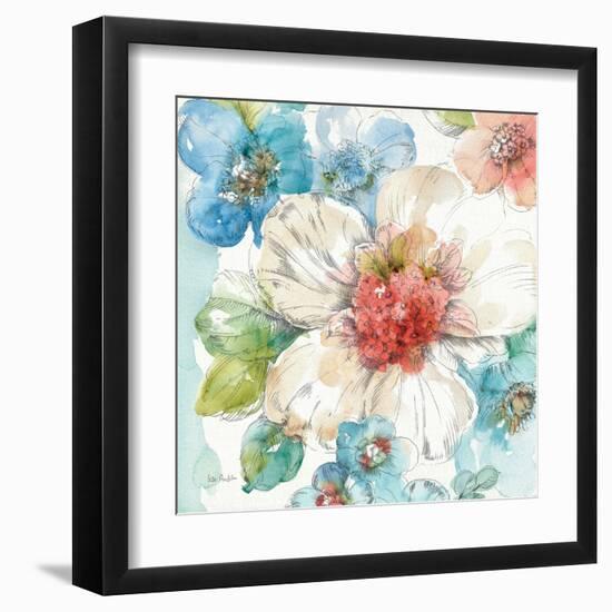 Summer Bloom III-Lisa Audit-Framed Art Print