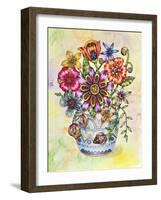 Summer Blooms-Charlsie Kelly-Framed Giclee Print