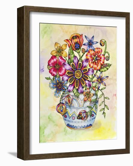 Summer Blooms-Charlsie Kelly-Framed Giclee Print