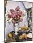 Summer Blossom and a Bowl of Fruit, with a Cup and Saucer-George Leslie Hunter-Mounted Giclee Print