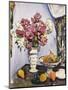 Summer Blossom and a Bowl of Fruit, with a Cup and Saucer-George Leslie Hunter-Mounted Premium Giclee Print