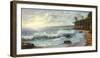 Summer Blue Sea-Keith Cast-Framed Giclee Print