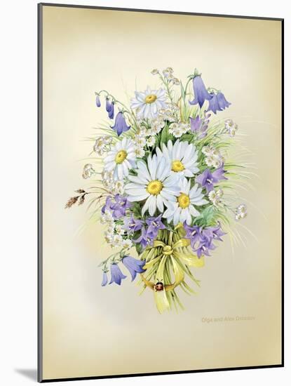 Summer Bouquet-Olga And Alexey Drozdov-Mounted Giclee Print