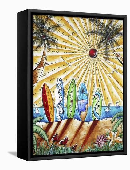 Summer Break-Megan Aroon Duncanson-Framed Stretched Canvas