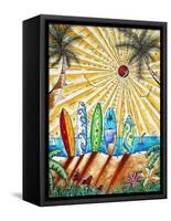 Summer Break-Megan Aroon Duncanson-Framed Stretched Canvas