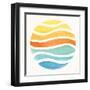 Summer Breeze X-Veronique Charron-Framed Art Print