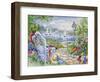 Summer Breeze-Barbara Mock-Framed Giclee Print