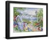 Summer Breeze-Barbara Mock-Framed Giclee Print