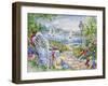 Summer Breeze-Barbara Mock-Framed Giclee Print