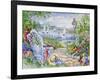 Summer Breeze-Barbara Mock-Framed Giclee Print