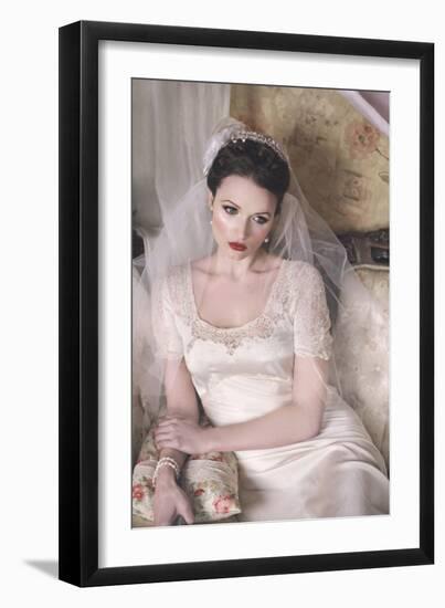 Summer Bride-Winter Wolf-Framed Photographic Print