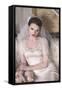 Summer Bride-Winter Wolf-Framed Stretched Canvas