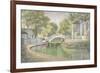 Summer Bridge-Barbara Hails-Framed Art Print