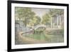 Summer Bridge-Barbara Hails-Framed Art Print