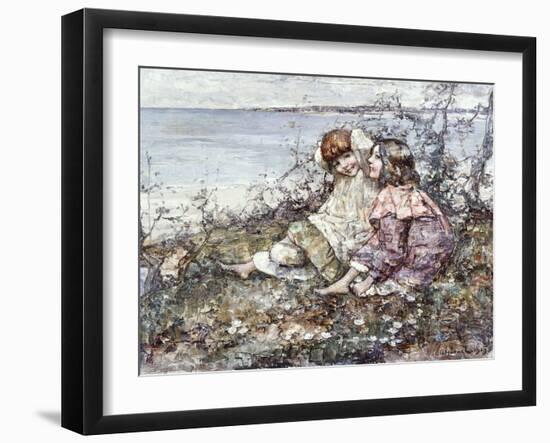 Summer, Brighouse Bay, 1919-Edward Atkinson Hornel-Framed Giclee Print