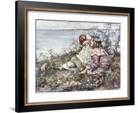 Summer, Brighouse Bay, 1919-Edward Atkinson Hornel-Framed Giclee Print