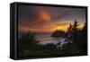 Summer Burn at Trinidad Beach, Humboldt County-Vincent James-Framed Stretched Canvas