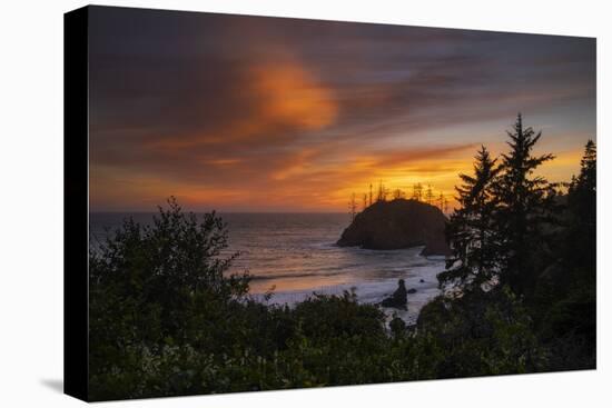 Summer Burn at Trinidad Beach, Humboldt County-Vincent James-Stretched Canvas