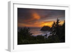Summer Burn at Trinidad Beach, Humboldt County-Vincent James-Framed Photographic Print