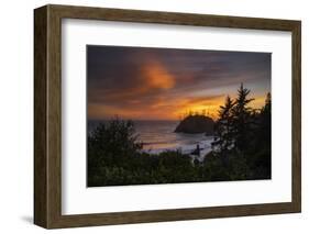 Summer Burn at Trinidad Beach, Humboldt County-Vincent James-Framed Photographic Print