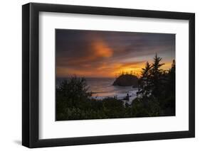 Summer Burn at Trinidad Beach, Humboldt County-Vincent James-Framed Photographic Print