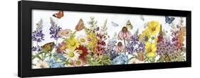 Summer Butterfly Garden Beauty A-Jean Plout-Framed Giclee Print