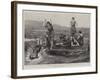 Summer by the Sea, the Diving Raft-Arthur Hopkins-Framed Giclee Print