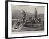 Summer by the Sea, the Diving Raft-Arthur Hopkins-Framed Giclee Print