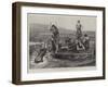 Summer by the Sea, the Diving Raft-Arthur Hopkins-Framed Giclee Print