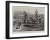 Summer by the Sea, the Diving Raft-Arthur Hopkins-Framed Giclee Print