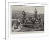 Summer by the Sea, the Diving Raft-Arthur Hopkins-Framed Giclee Print