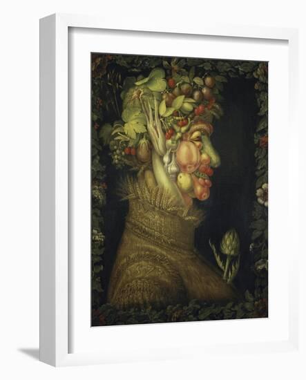 Summer, c.1573-Giuseppe Arcimboldo-Framed Giclee Print