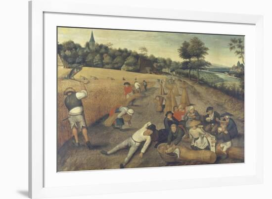 Summer, c.1624-Pieter Brueghel the Younger-Framed Giclee Print