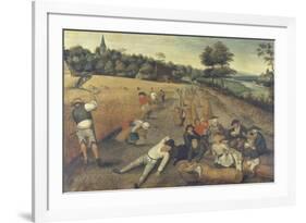 Summer, c.1624-Pieter Brueghel the Younger-Framed Giclee Print