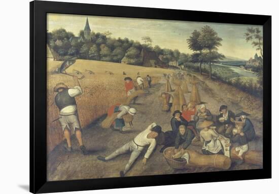 Summer, c.1624-Pieter Brueghel the Younger-Framed Giclee Print