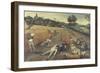 Summer, c.1624-Pieter Brueghel the Younger-Framed Giclee Print