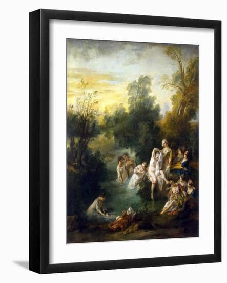 Summer, C1730-Nicolas Lancret-Framed Giclee Print