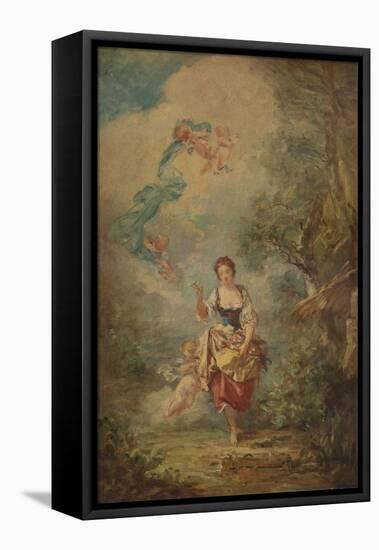 'Summer', c1802, (1938)-Marguerite Gerard-Framed Stretched Canvas