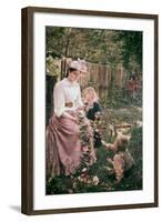 Summer, C1889-1890-Ivana Kobilca-Framed Giclee Print