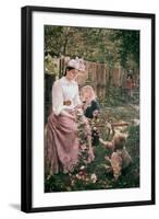 Summer, C1889-1890-Ivana Kobilca-Framed Giclee Print