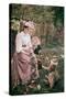 Summer, C1889-1890-Ivana Kobilca-Stretched Canvas