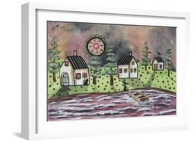 Summer Cabins-Karla Gerard-Framed Giclee Print