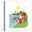 Summer Camp - Jack & Jill-null-Stretched Canvas